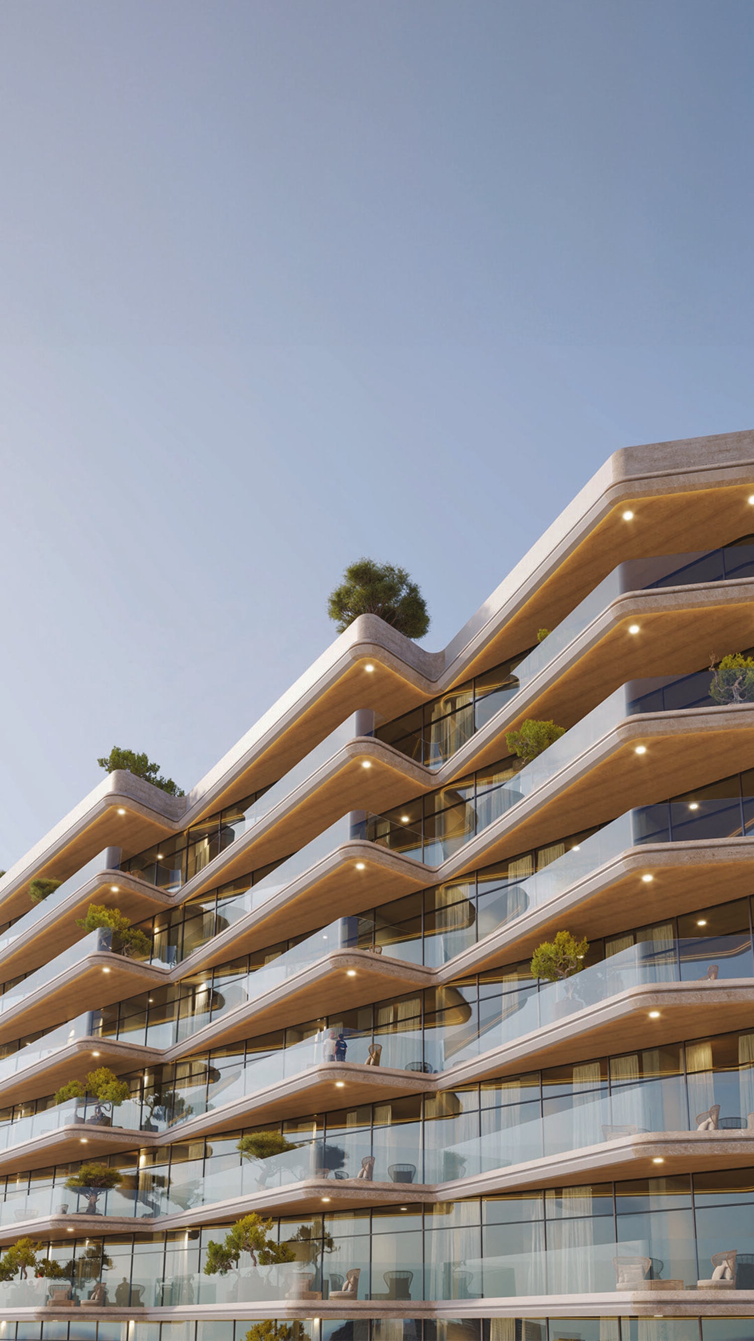 The Beach Vista by Range Development, image 2 of 18. Render supplied by developer.