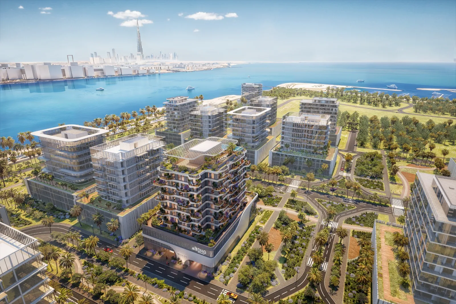 Helvetia Marine by DHG, image 1 of 14. Render supplied by developer.