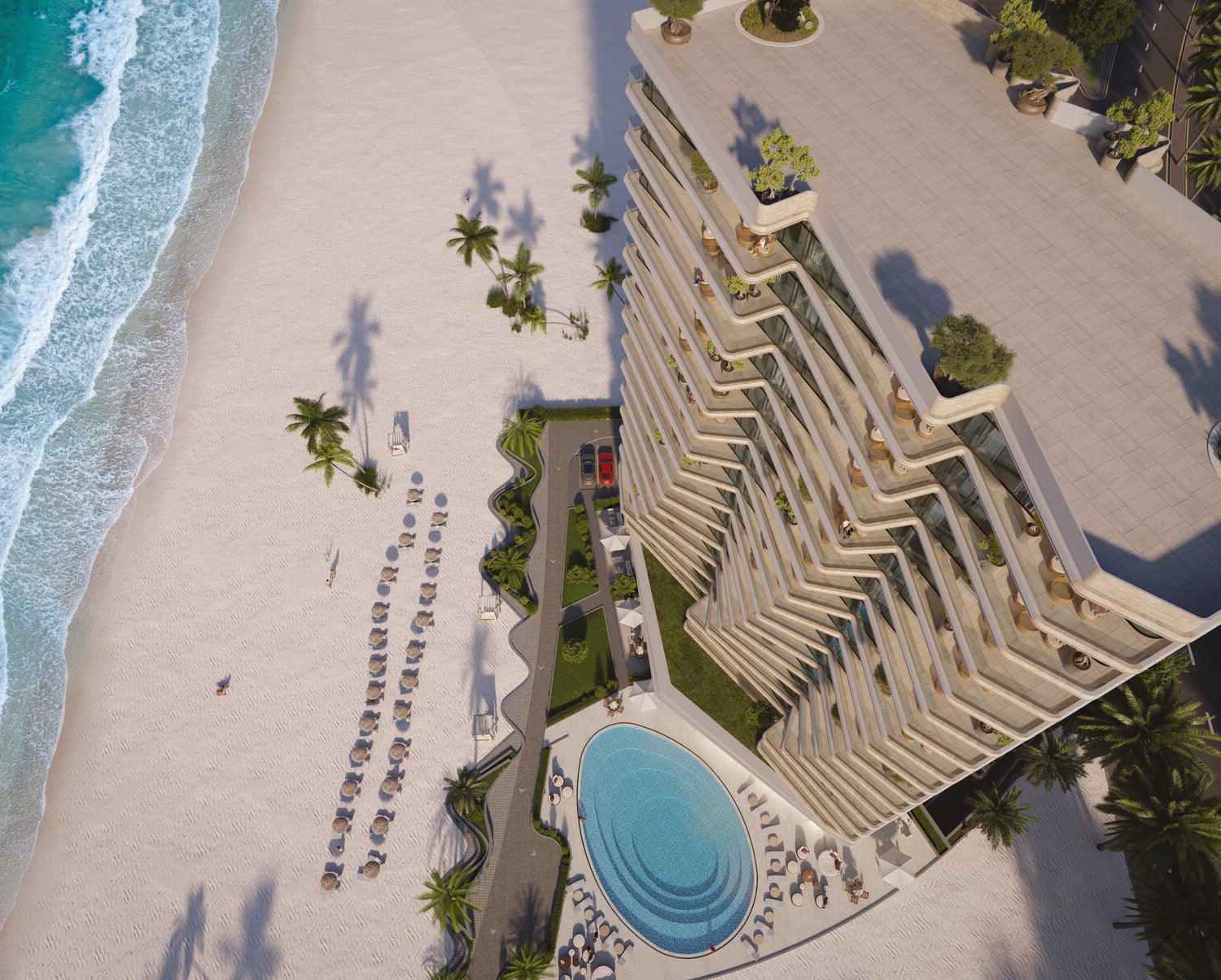 The Beach Vista by Range Development, image 5 of 18. Render supplied by developer.