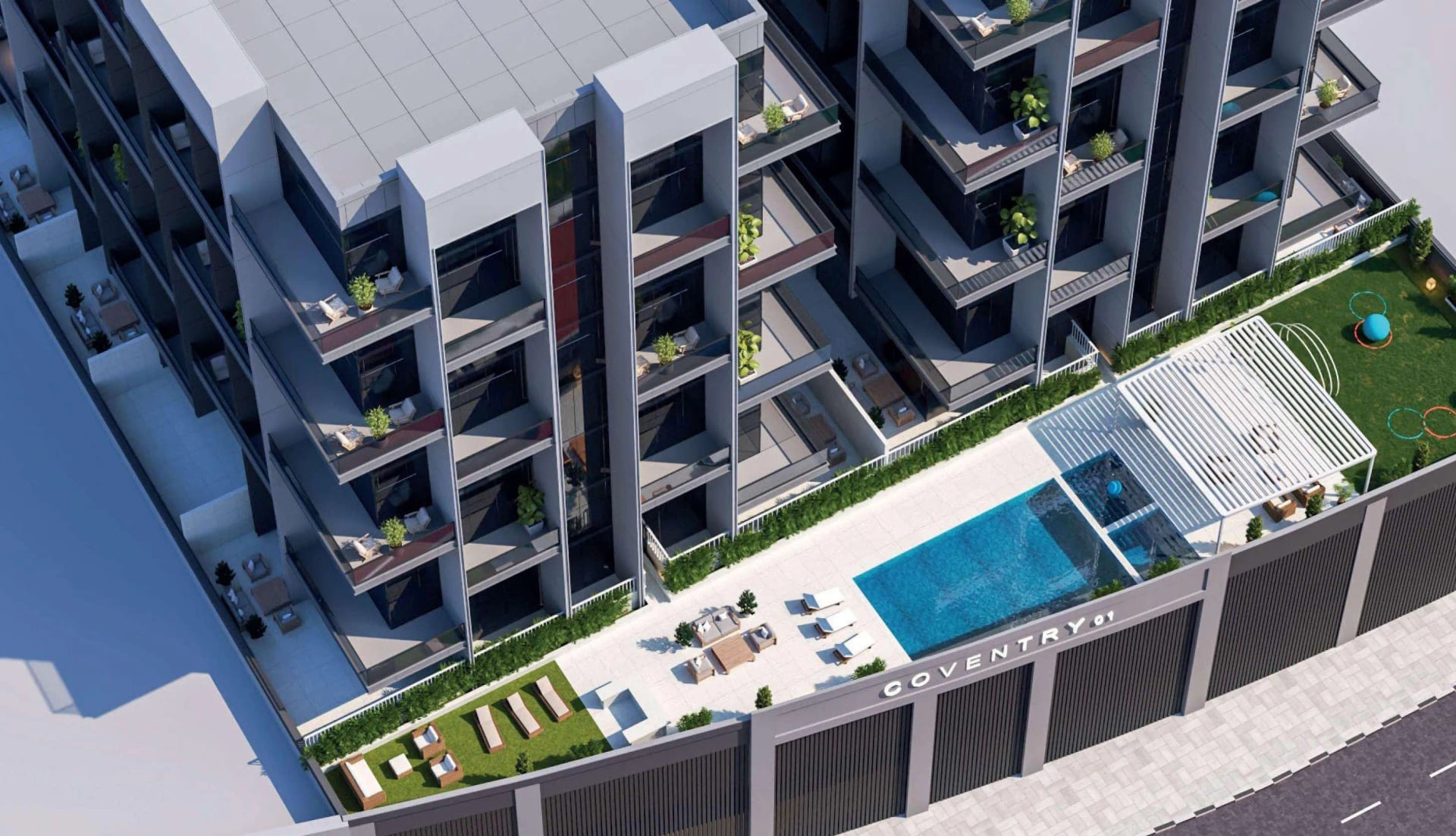 Coventry Twins by GFS Developments, image 3 of 7. Render supplied by developer.