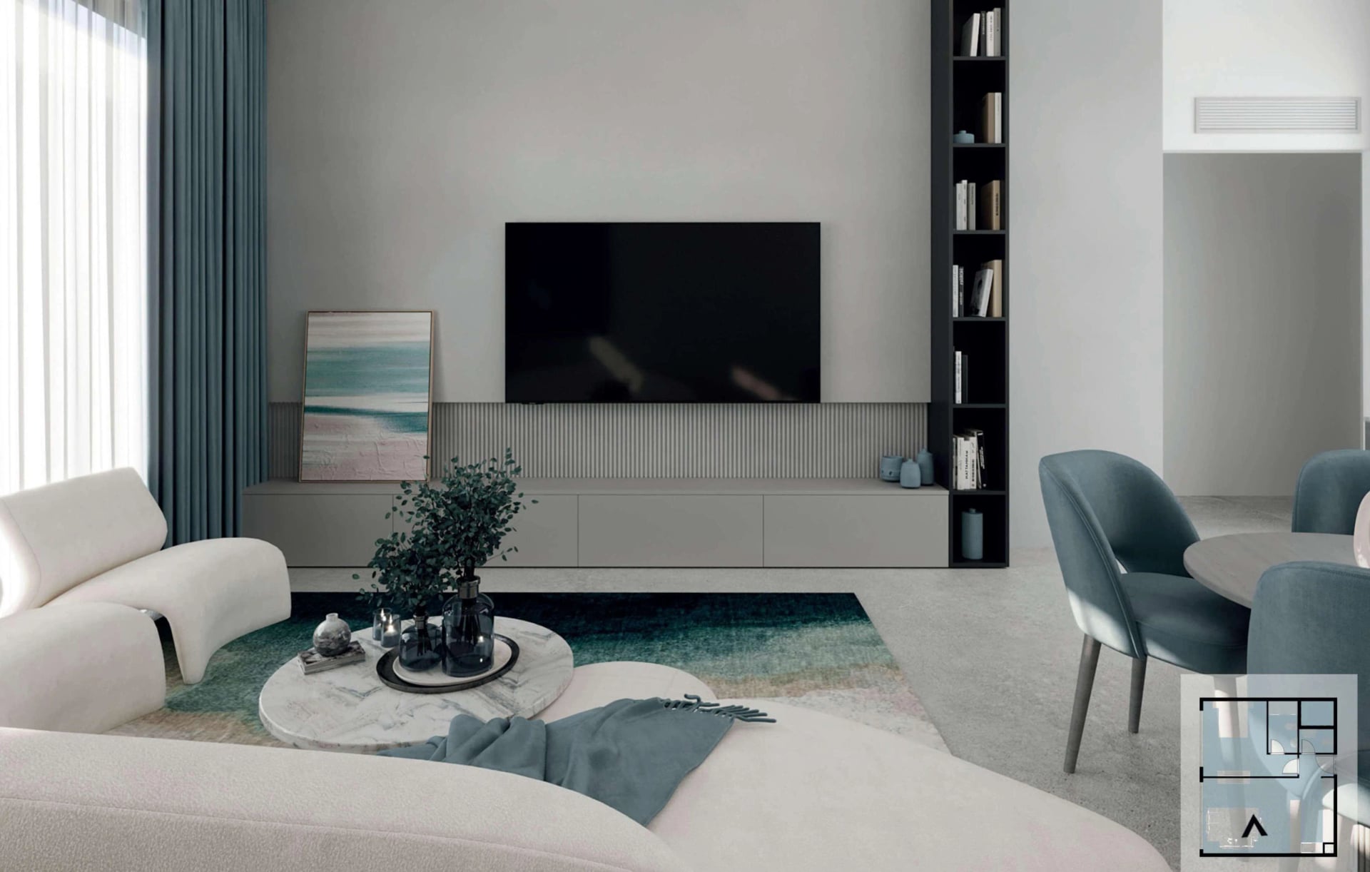 Coventry Twins by GFS Developments, image 4 of 7. Render supplied by developer.