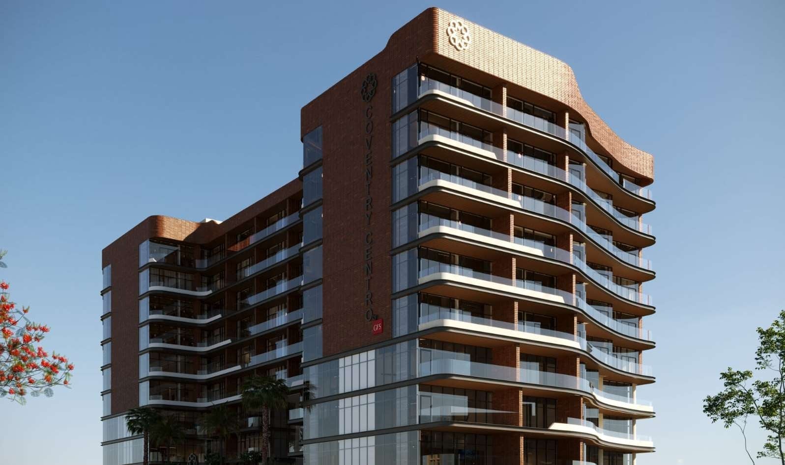 Coventry Centro by GFS Developments, image 3 of 12. Render supplied by developer.