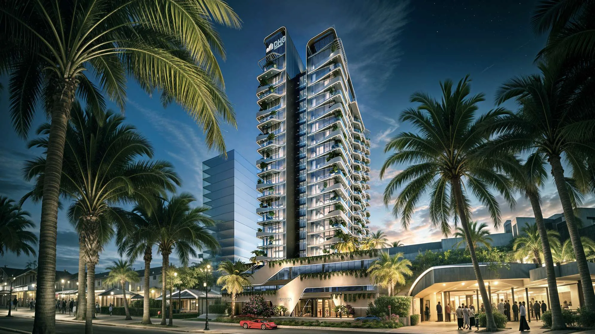 Helvetia Verde by DHG Properties, Bukadra. Render supplied by developer.
