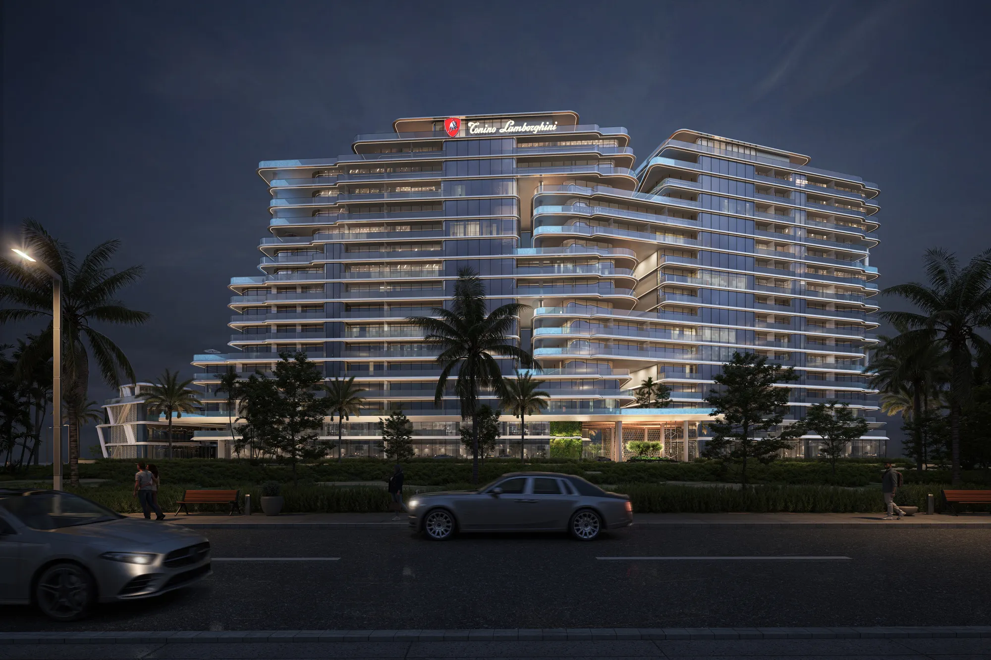 Tonino Lamborghini Residences by BNW Developments, image 2 of 23. Render supplied by developer.