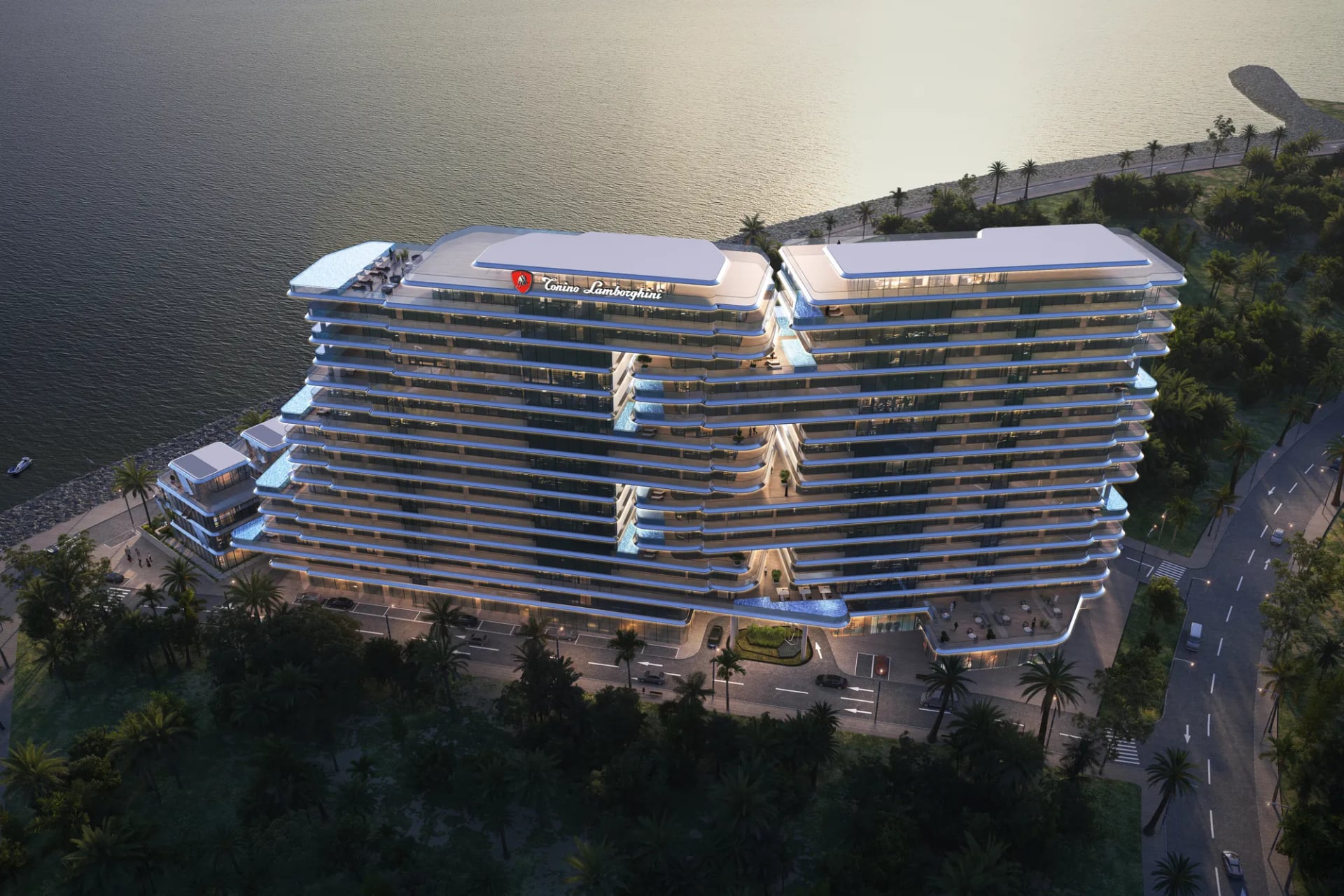 Tonino Lamborghini Residences by BNW Developments, image 5 of 23. Render supplied by developer.