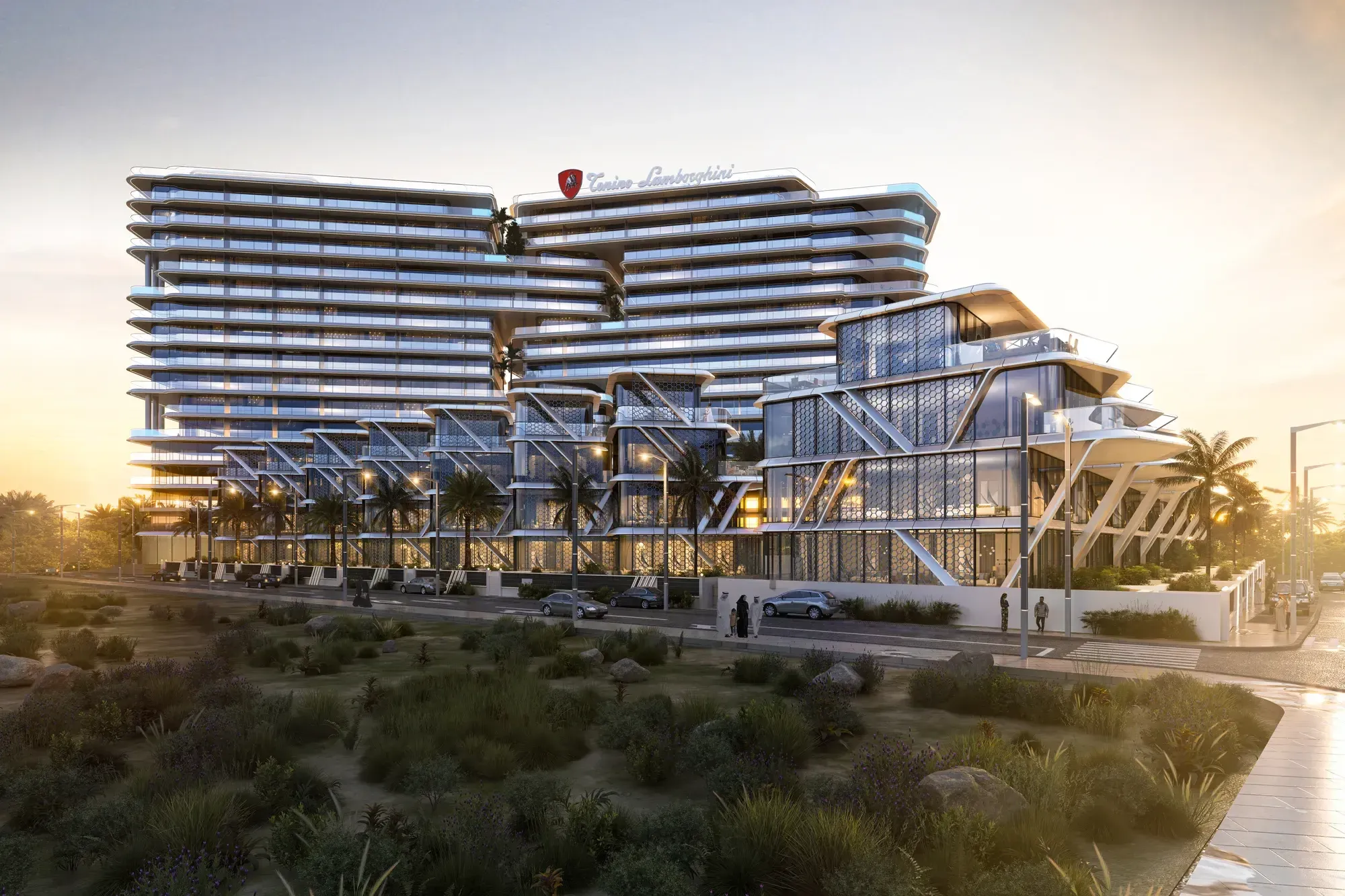 Tonino Lamborghini Residences by BNW Developments by BNW Developments, Al Marjan Island. Render supplied by developer.