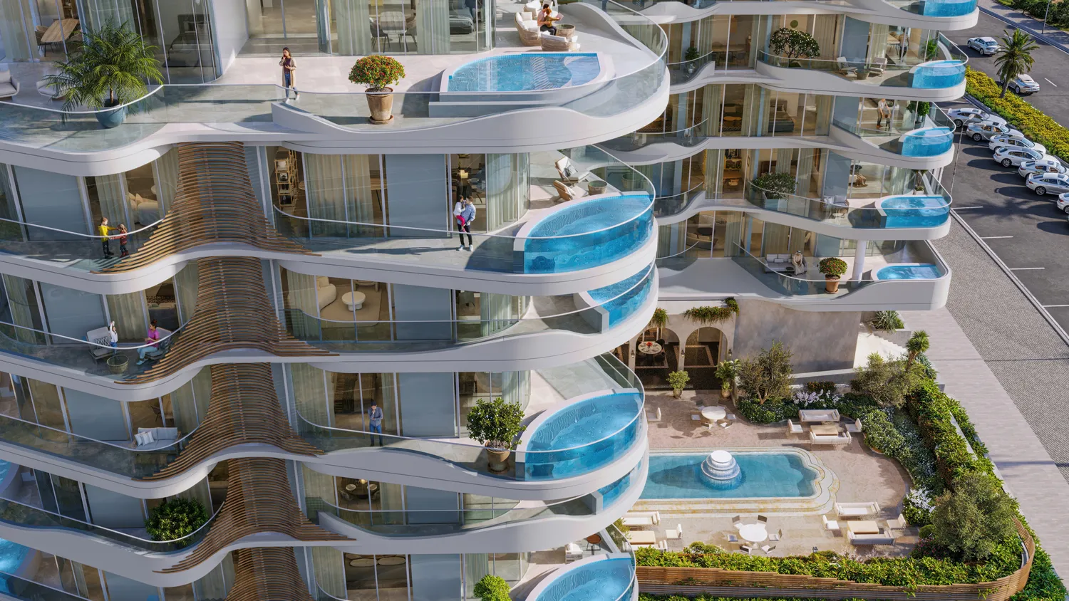 La Perla by BNW Developments, image 1 of 25. Render supplied by developer.