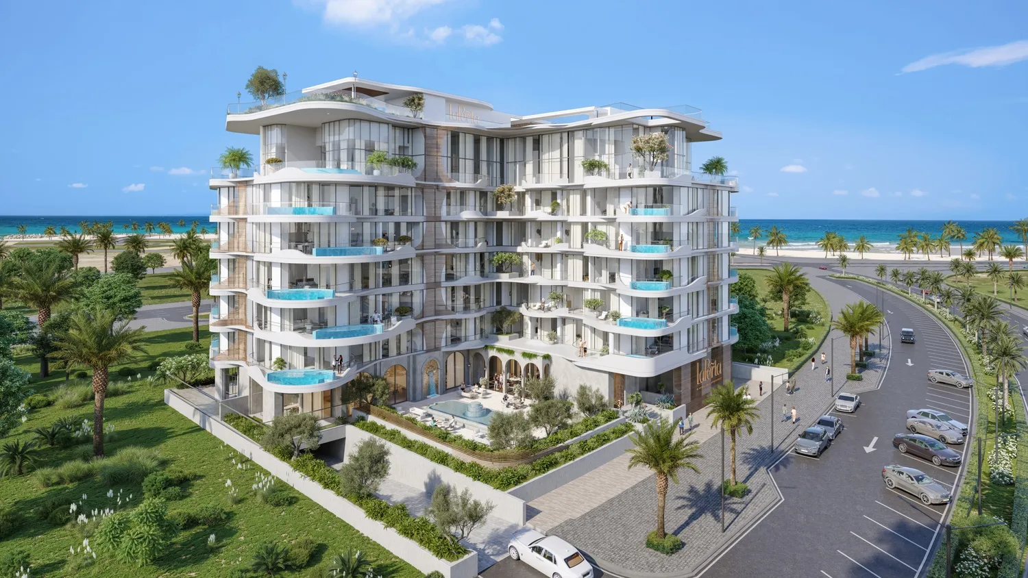 La Perla by BNW Developments, image 2 of 25. Render supplied by developer.