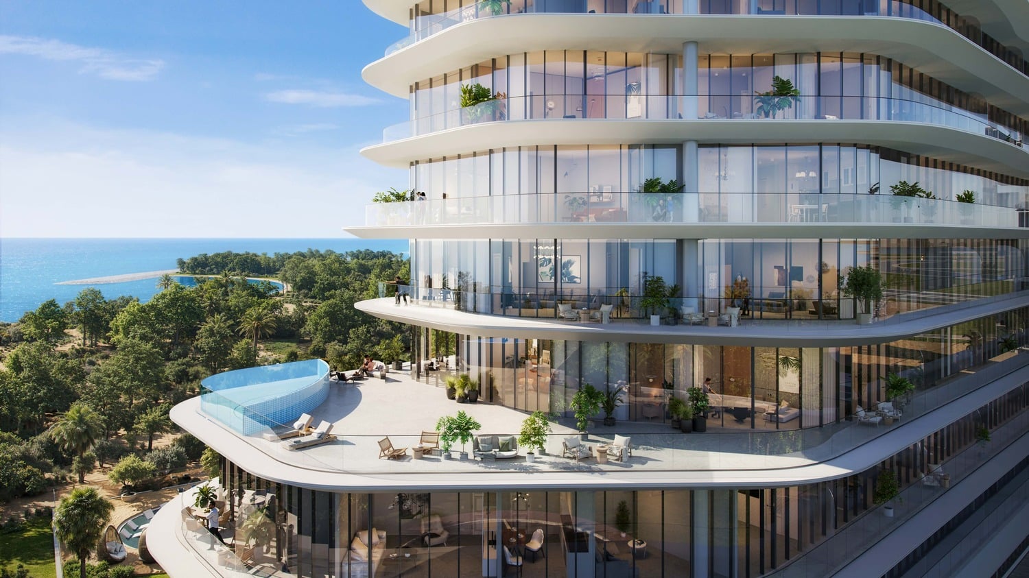 Pelagia by BNW Developments, image 1 of 24. Render supplied by developer.