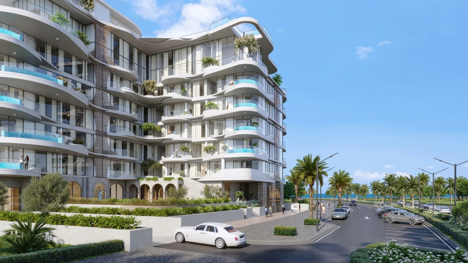 La Perla by BNW Developments, image 7 of 25. Render supplied by developer.