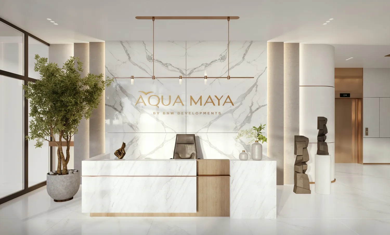 Aqua Maya by BNW Developments, image 21 of 25. Render supplied by developer.