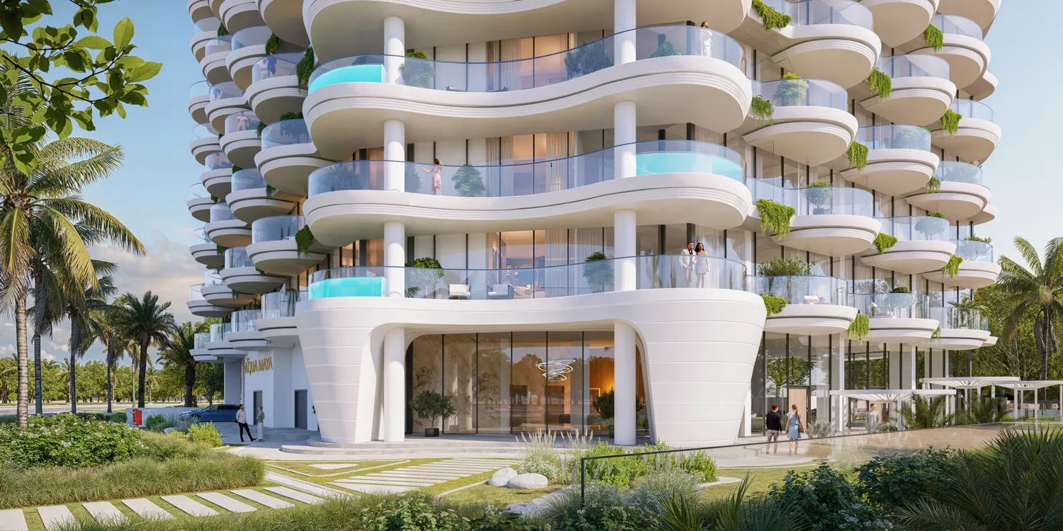 Aqua Maya by BNW Developments, image 4 of 25. Render supplied by developer.