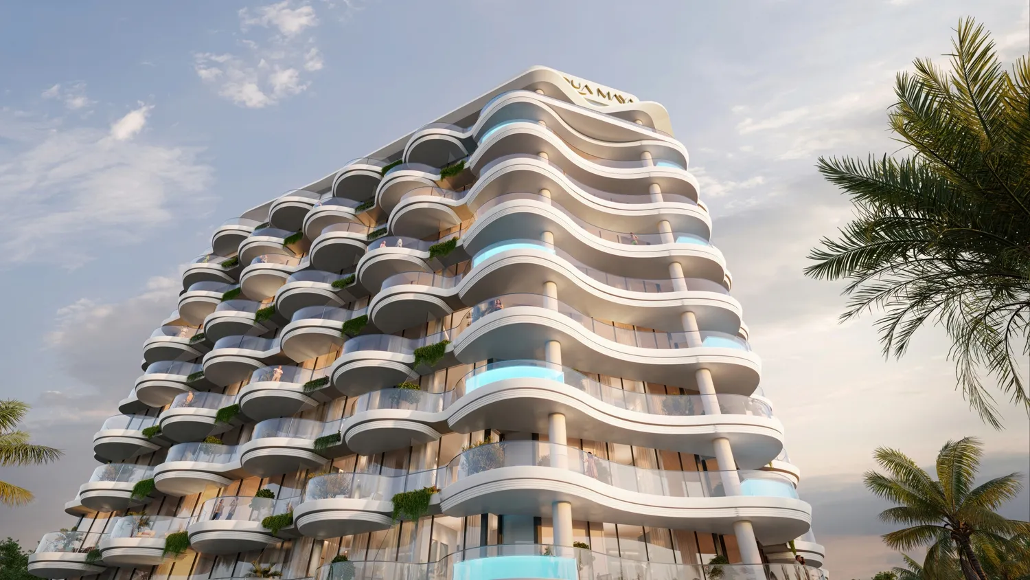 Aqua Maya by BNW Developments, image 5 of 25. Render supplied by developer.