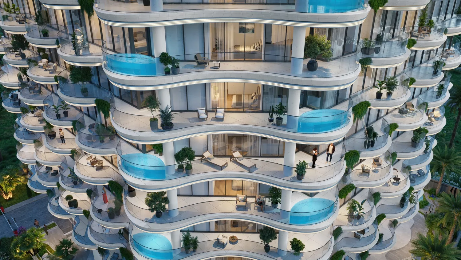 Aqua Maya by BNW Developments, image 7 of 25. Render supplied by developer.