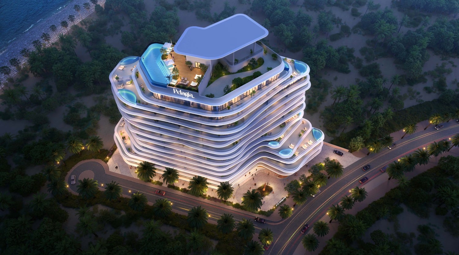 Pelagia by BNW Developments, image 3 of 24. Render supplied by developer.