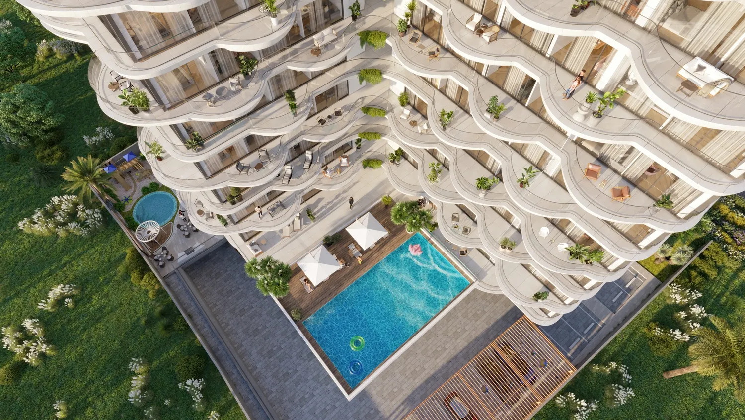 Aqua Maya by BNW Developments, image 8 of 25. Render supplied by developer.