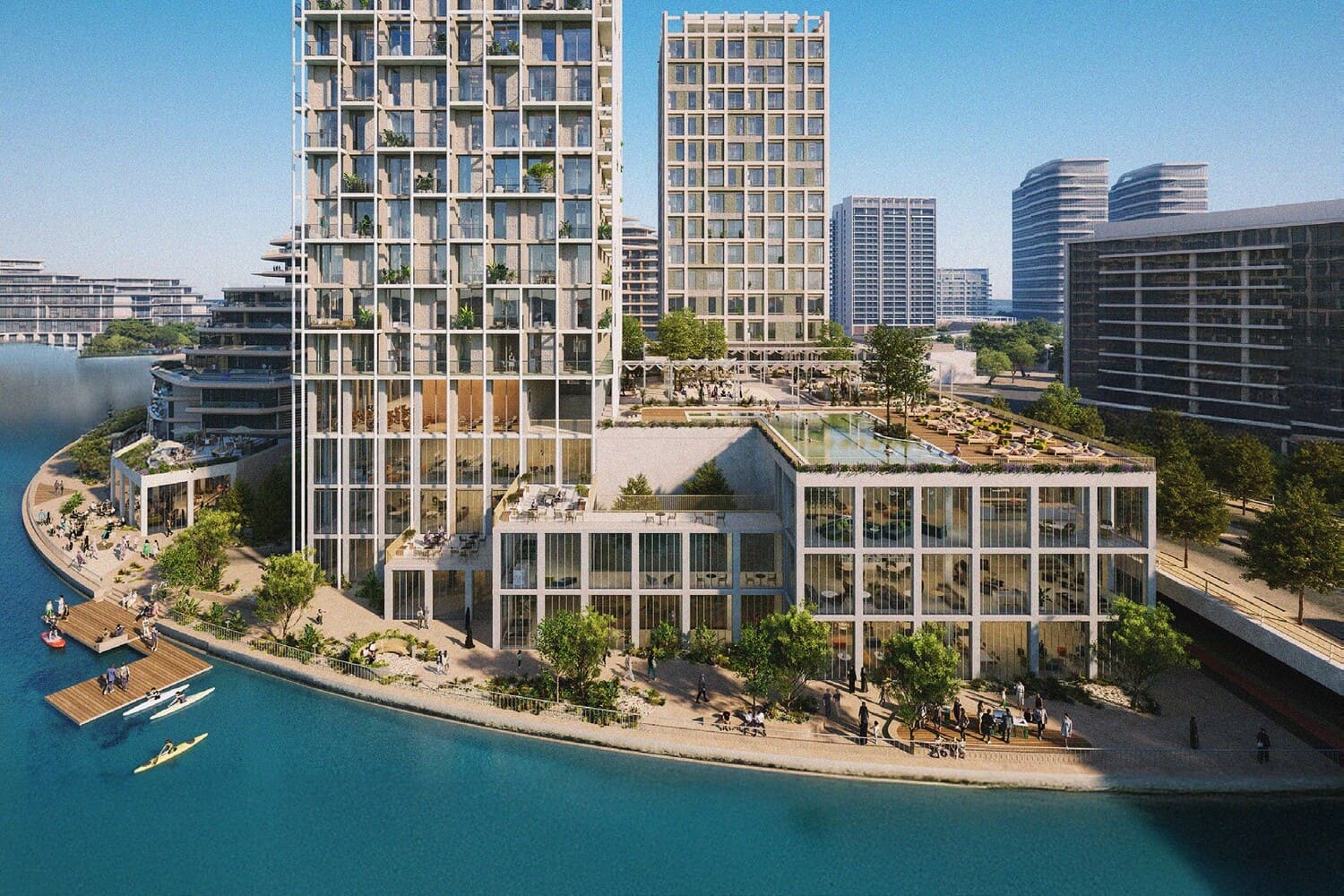 Enta Residences by RAK Properties, image 1 of 10. Render supplied by developer.