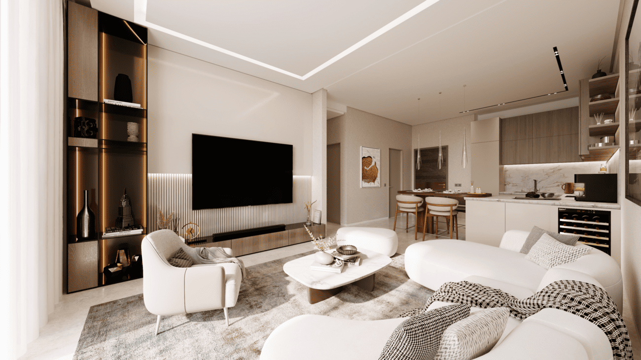 Olaia Residences by Gulf House Real Estate Development, image 3 of 12. Render supplied by developer.