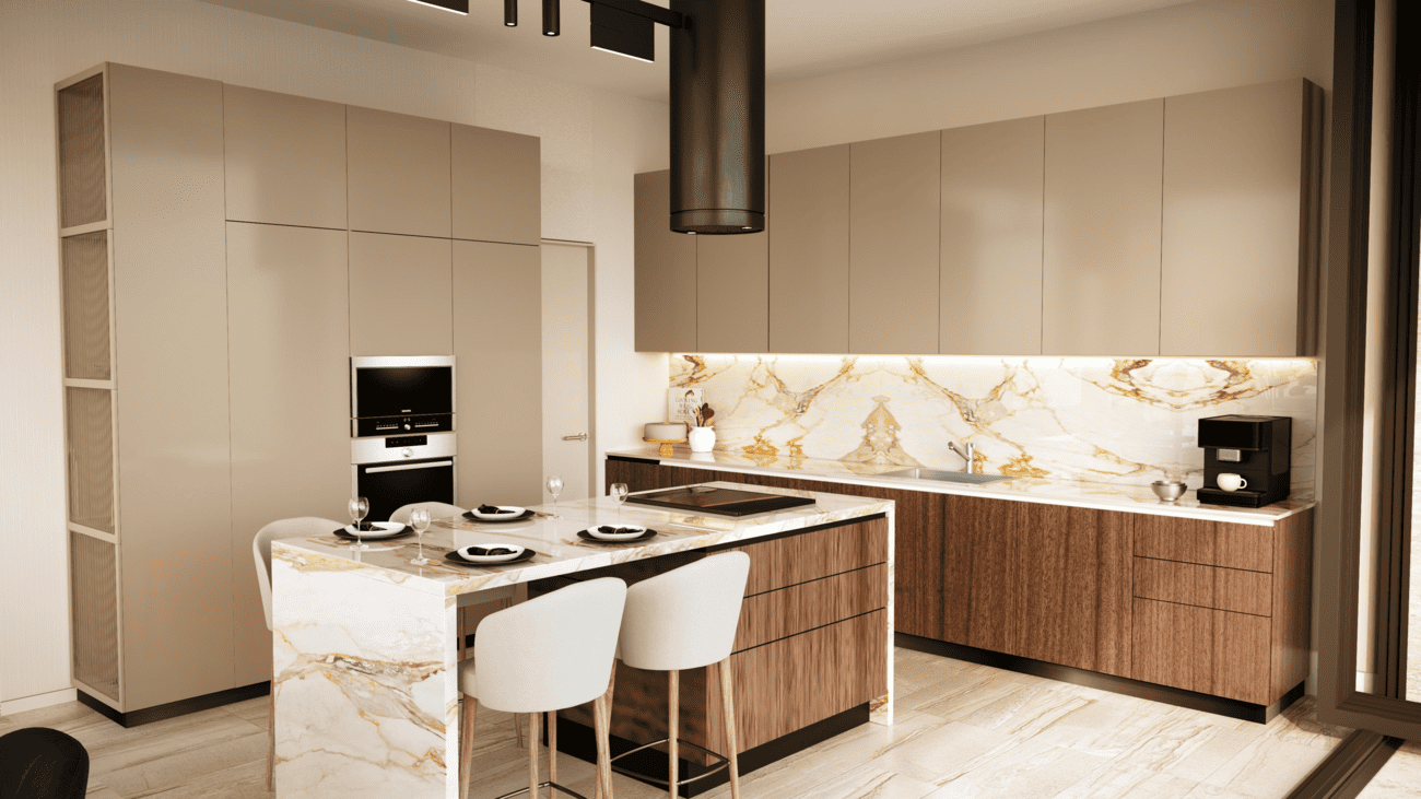 Olaia Residences by Gulf House Real Estate Development, image 4 of 12. Render supplied by developer.
