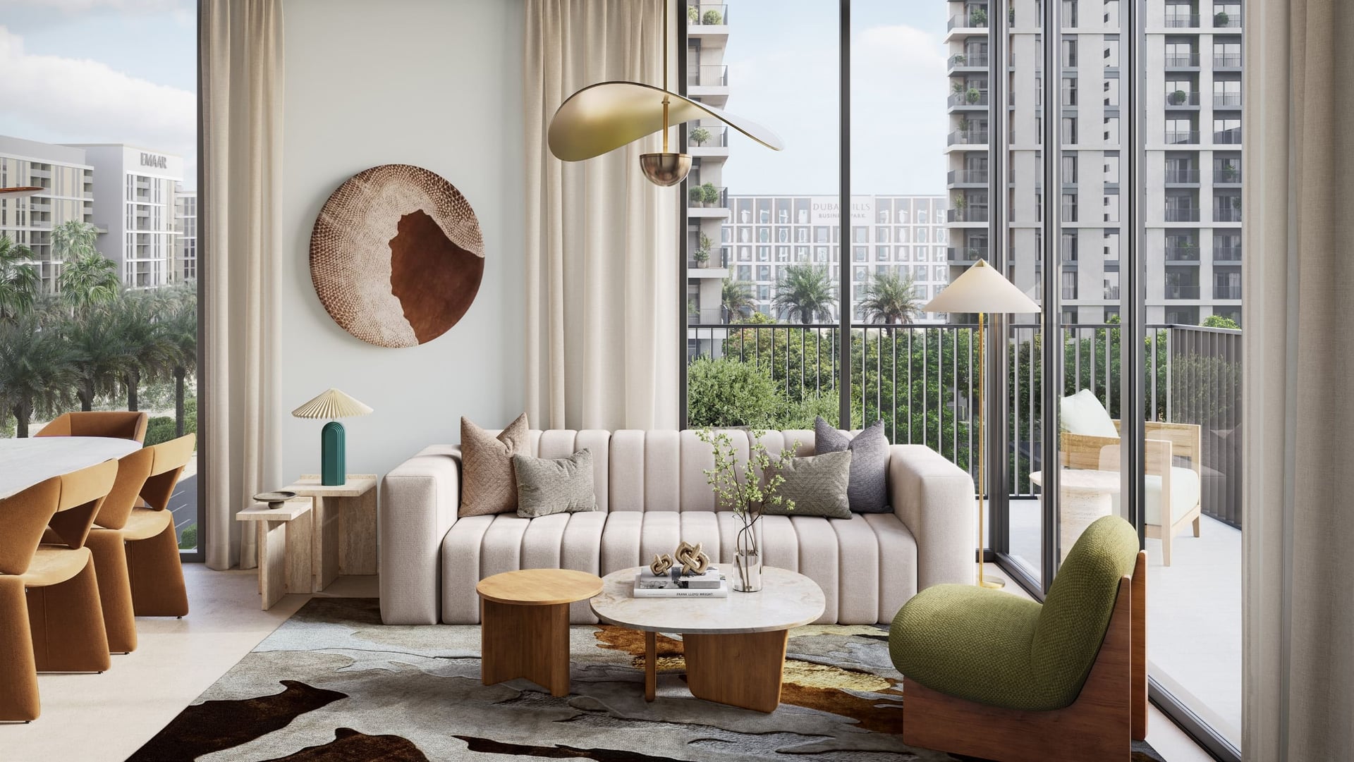 Park Lane by Emaar, image 5 of 8. Render supplied by developer.
