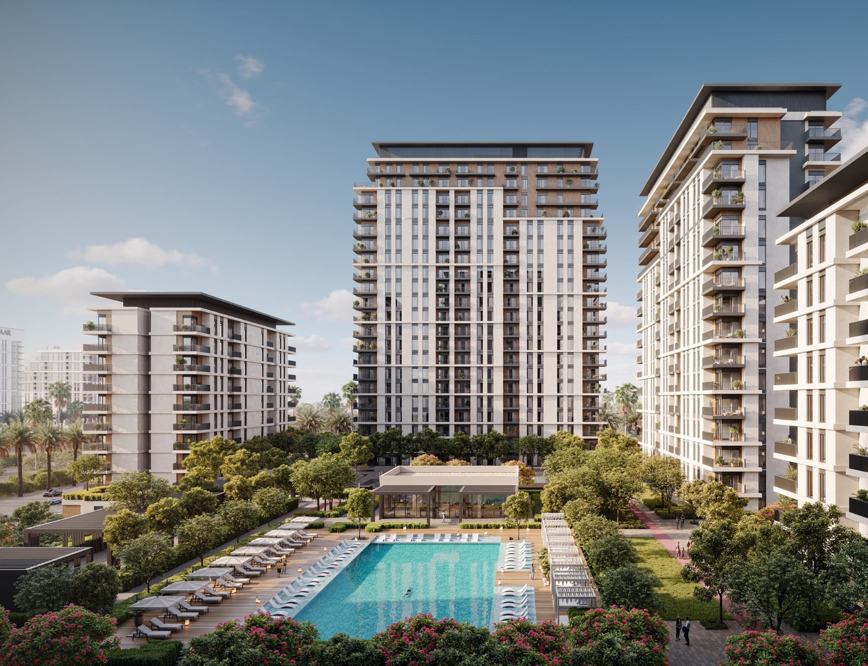 Park Lane by Emaar, image 1 of 8. Render supplied by developer.