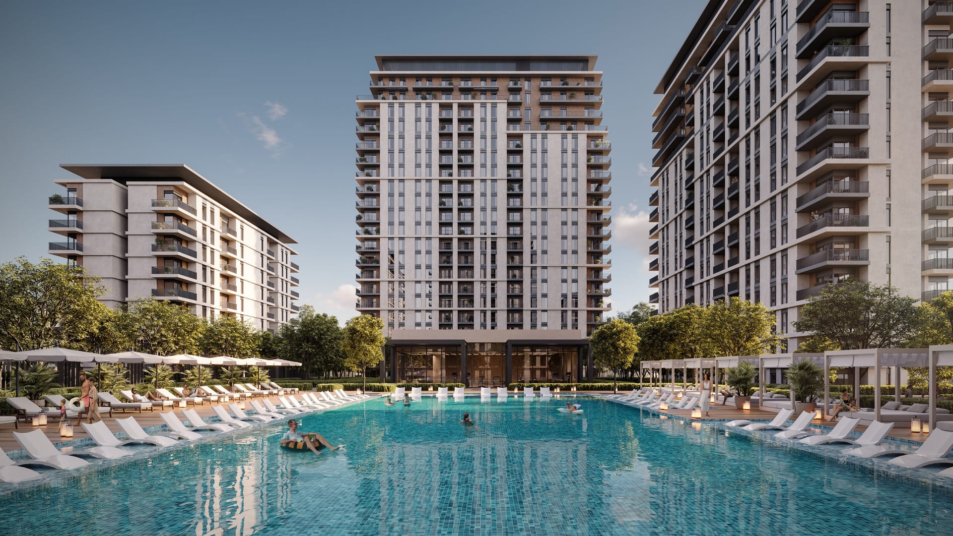 Park Lane by Emaar, Dubai Hills. Render supplied by developer.