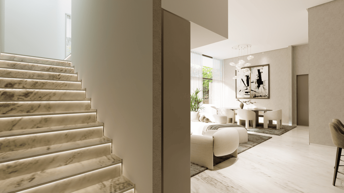 Olaia Residences by Gulf House Real Estate Development, image 5 of 12. Render supplied by developer.
