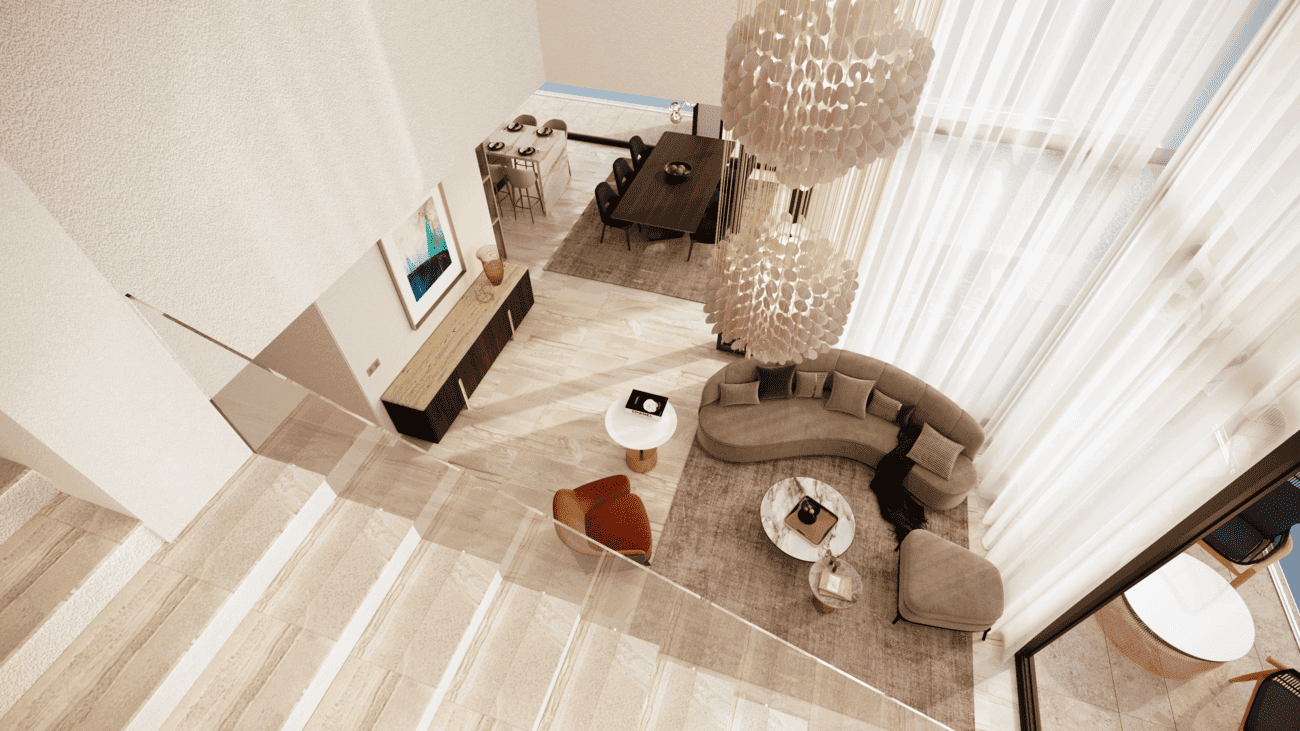 Olaia Residences by Gulf House Real Estate Development, image 6 of 12. Render supplied by developer.