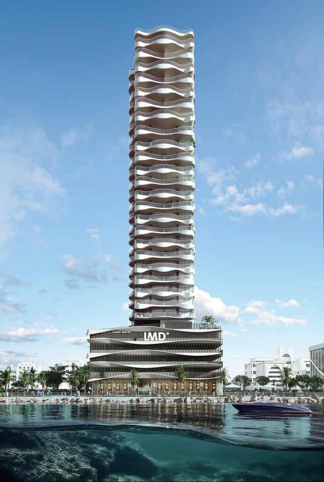 The Pier Residences by LMD, image 3 of 11. Render supplied by developer.