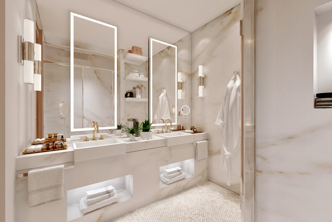The Pier Residences by LMD, image 8 of 11. Render supplied by developer.