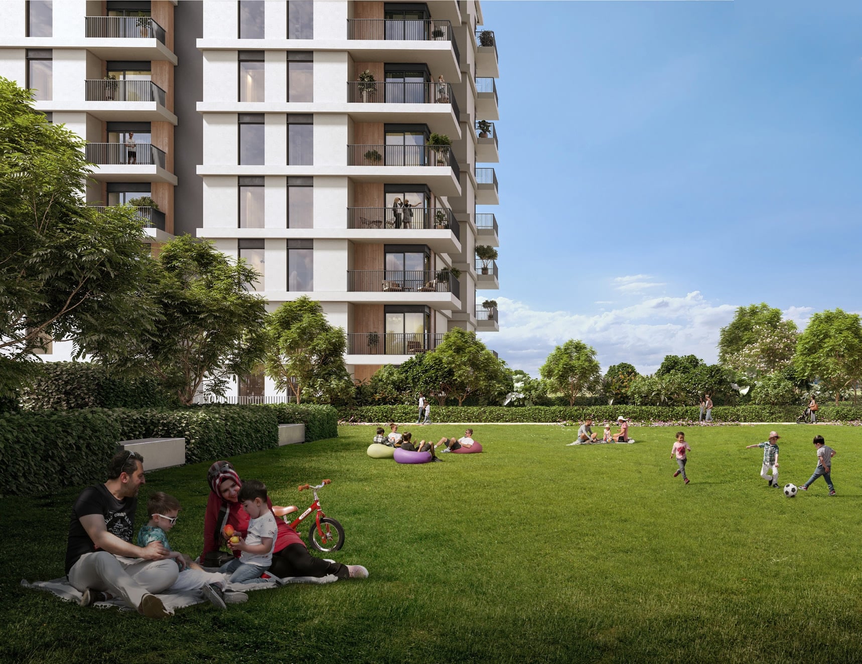 Park Lane by Emaar, image 3 of 8. Render supplied by developer.