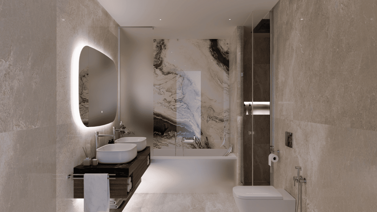 Olaia Residences by Gulf House Real Estate Development, image 10 of 12. Render supplied by developer.