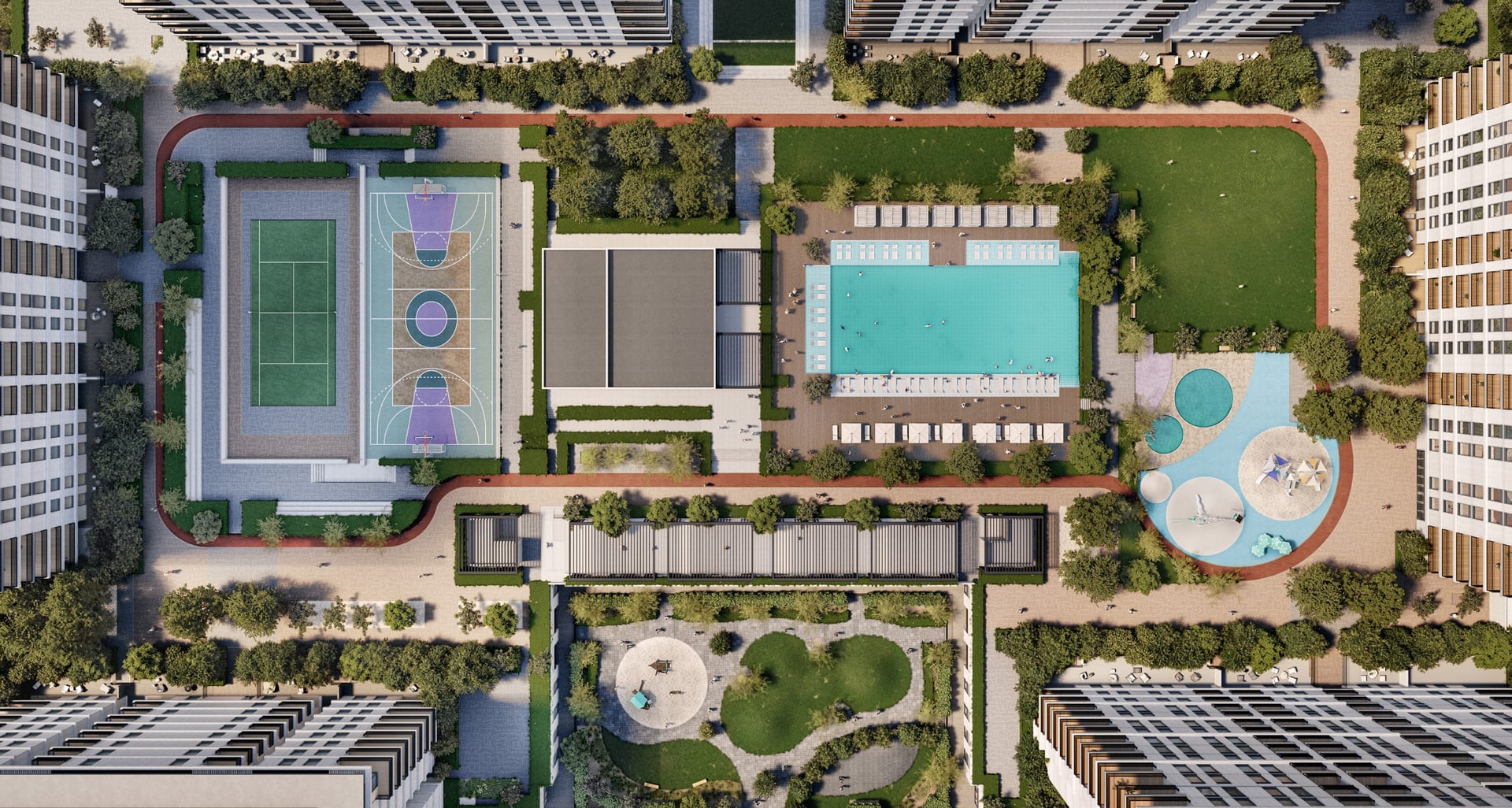 Park Lane by Emaar, image 4 of 8. Render supplied by developer.