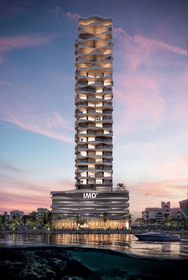 The Pier Residences by LMD, image 4 of 11. Render supplied by developer.