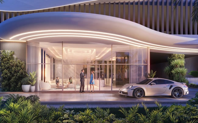 The Pier Residences by LMD, image 6 of 11. Render supplied by developer.