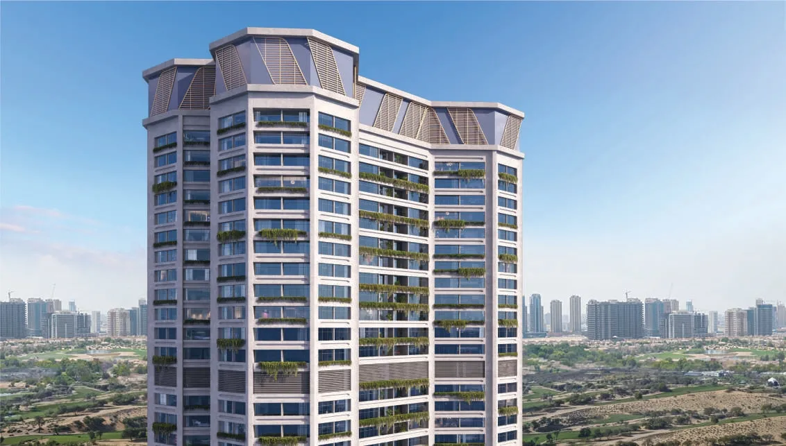 Infinity Tower by GJ Properties, image 1 of 11. Render supplied by developer.