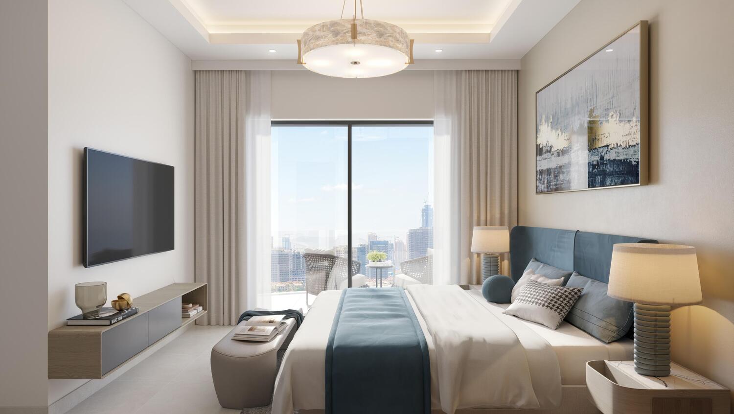 Ajman Pearl Tower by GJ Properties, image 6 of 10. Render supplied by developer.