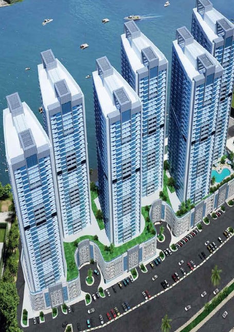 Ajman Creek Towers by GJ Properties, image 3 of 10. Render supplied by developer.