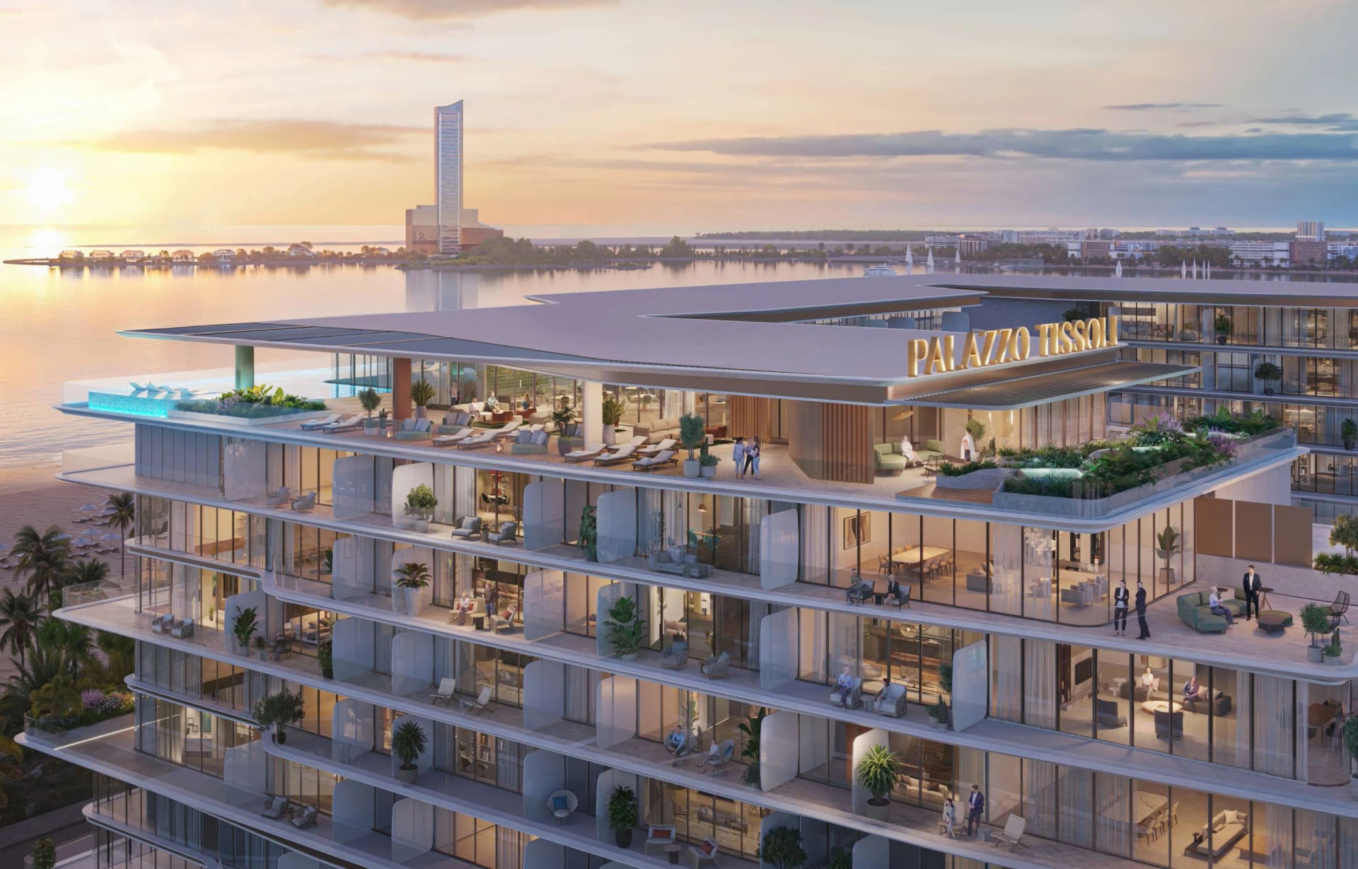 Palazzo Tissoli, image 1 of 16. Render supplied by developer.