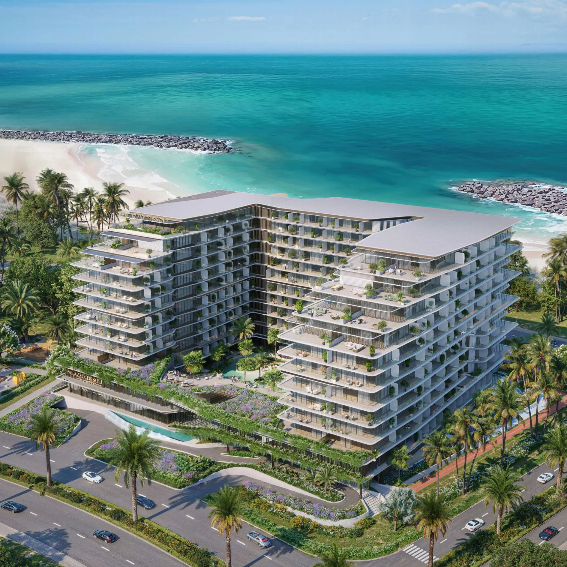 Palazzo Tissoli, image 3 of 16. Render supplied by developer.