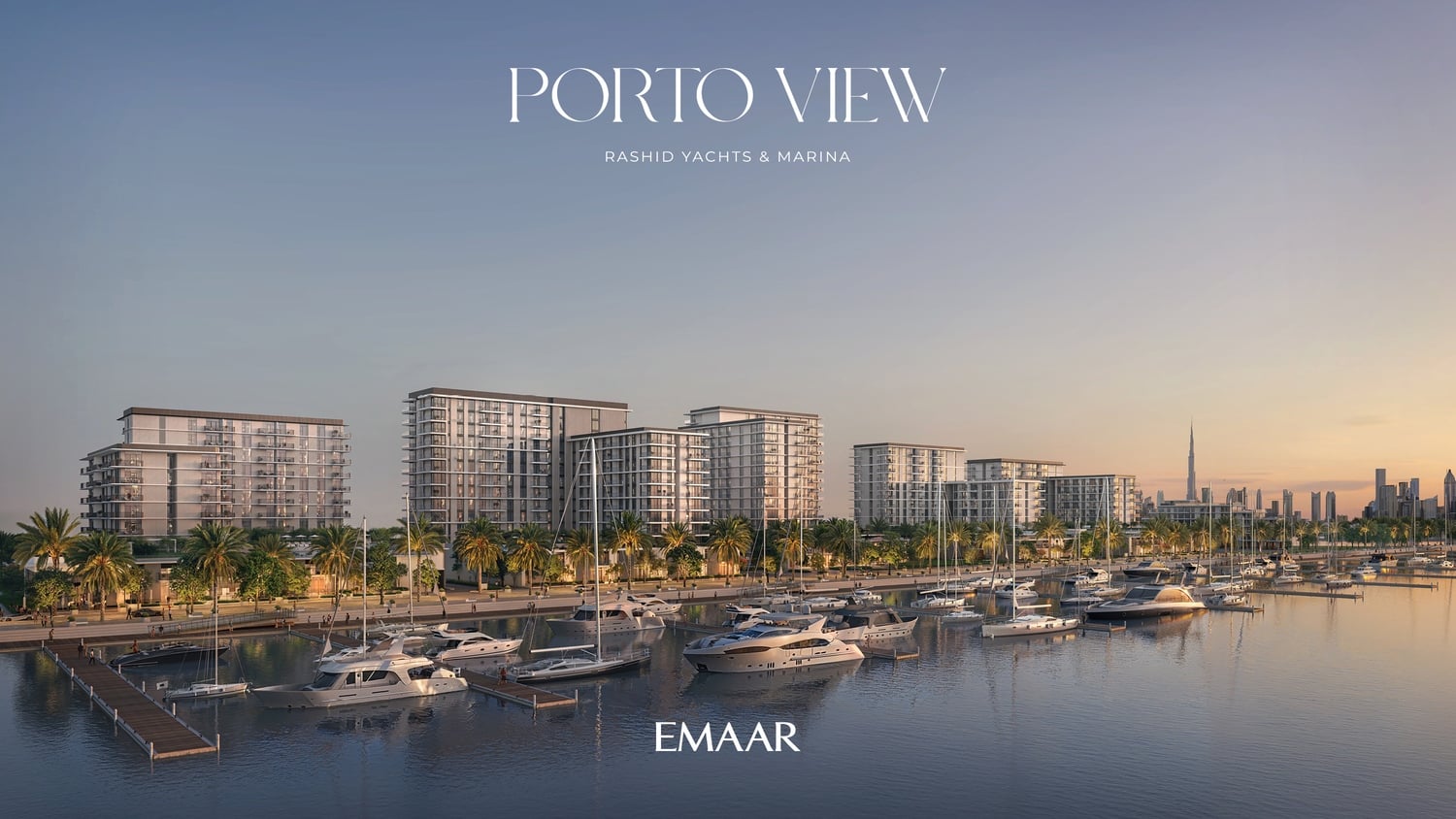 Porto View by Emaar, image 3 of 7. Render supplied by developer.