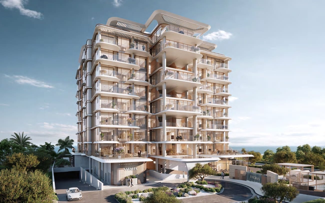 Vitalia Palm Jumeirah Residences by Pinnacle AKS Real Estate Development, image 1 of 11. Render supplied by developer.
