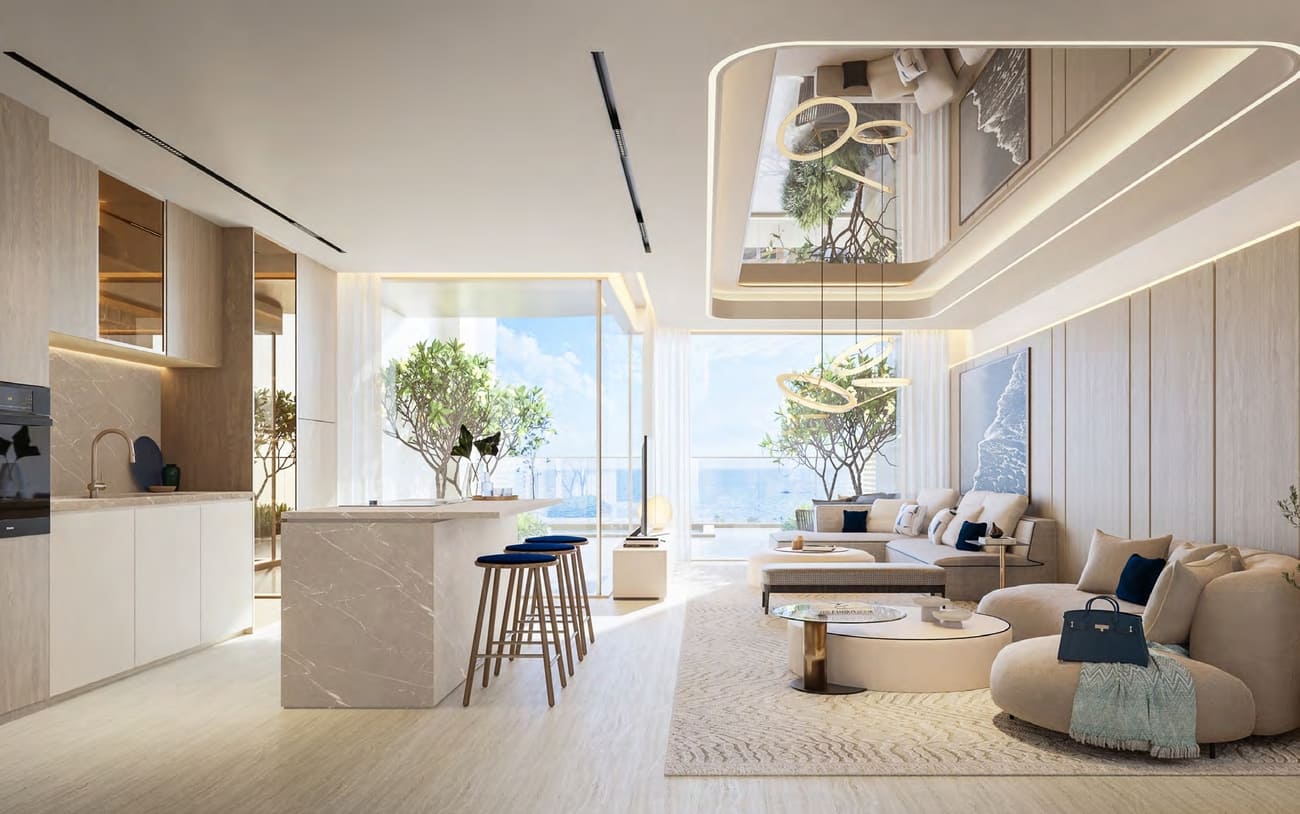 Vitalia Palm Jumeirah Residences by Pinnacle AKS Real Estate Development, image 5 of 11. Render supplied by developer.