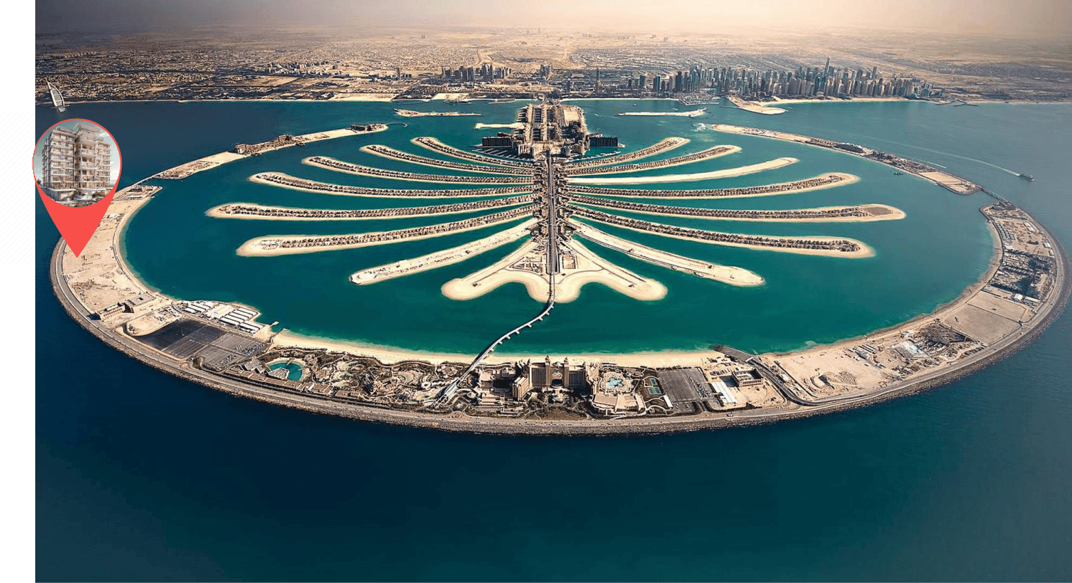 Vitalia Palm Jumeirah Residences by Pinnacle AKS Real Estate Development, image 10 of 11. Render supplied by developer.
