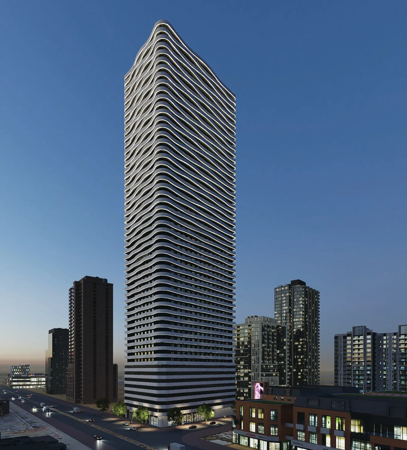 One 678 Residences by GJ Properties, image 1 of 6. Render supplied by developer.