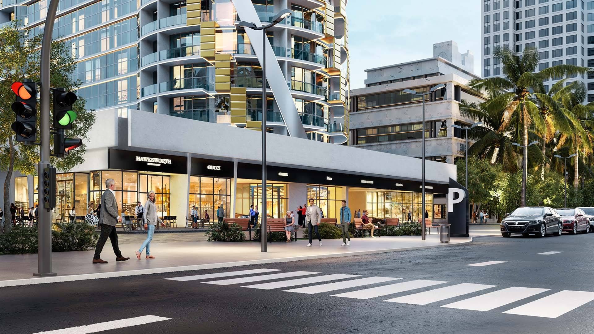 The Biltmore Residences Sufouh by GJ Properties, image 1 of 8. Render supplied by developer.