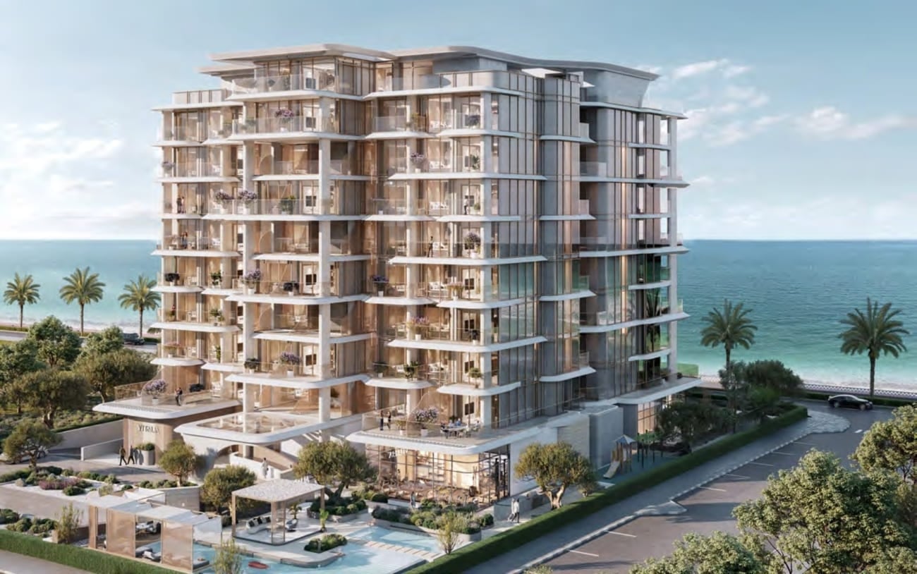 Vitalia Palm Jumeirah Residences by Pinnacle AKS Real Estate Development, image 3 of 11. Render supplied by developer.