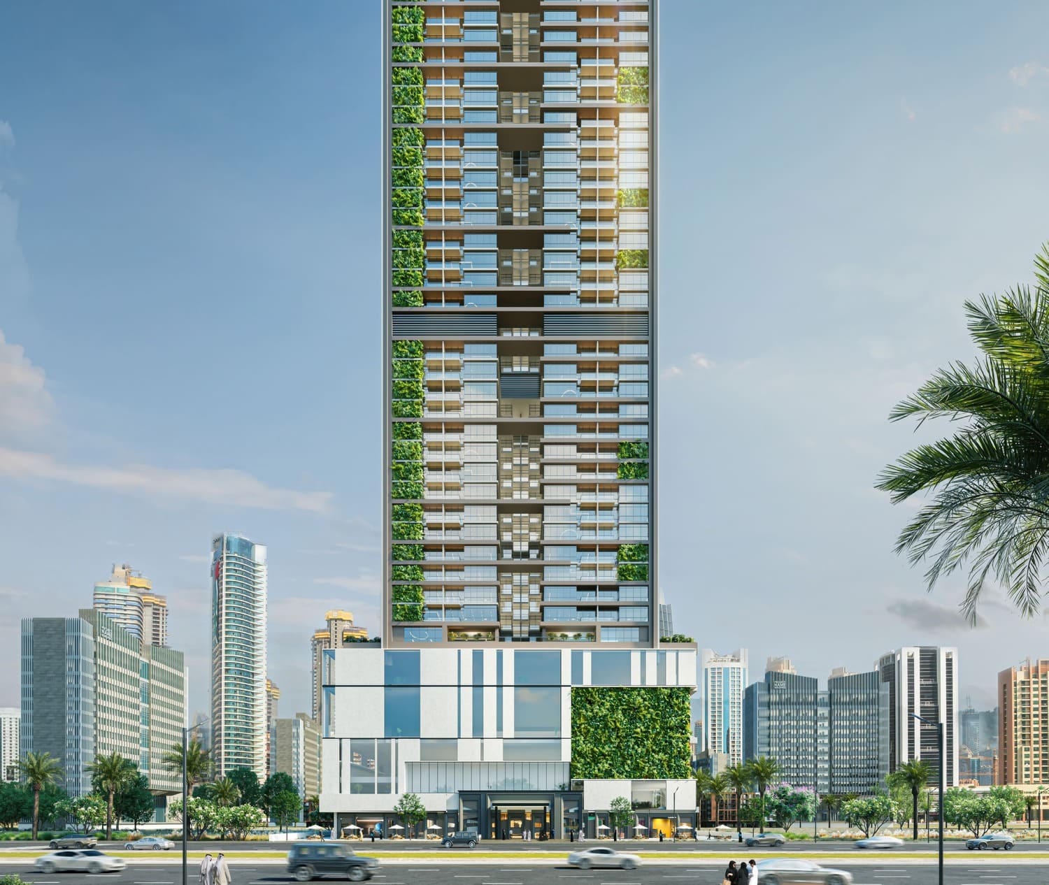Sky Gardens Tower by GJ Properties, image 1 of 7. Render supplied by developer.