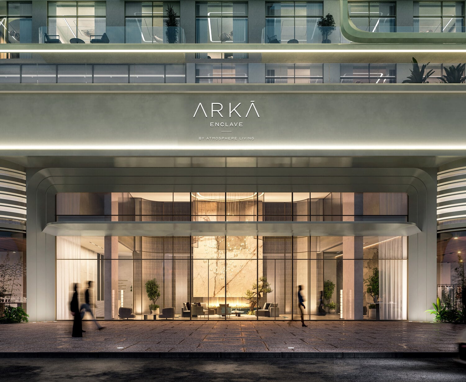 Arka Enclave Residences by Atmosphere Living, image 3 of 13. Render supplied by developer.