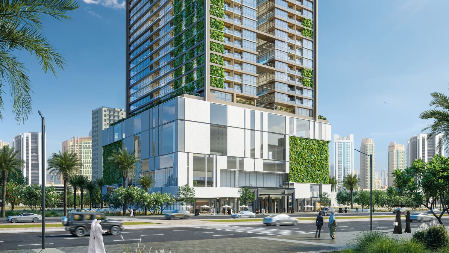 Sky Gardens Tower by GJ Properties, image 4 of 7. Render supplied by developer.